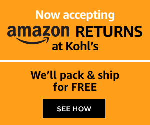 Kohls Free  Returns In-Store – Fixtures Close Up